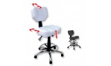 Top of the Line w/3 Function Hydraulic Stool w / back