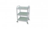 Glass Cart with 3 shelves
