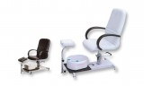 Hydraulic Pedicure chair White or Black w / bowl