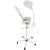 3 in 1 Aromatherapy Ozone Facial Steamer w/ 5 diopter Magnifying Lamp and High Frequency - New Contemporary Design 